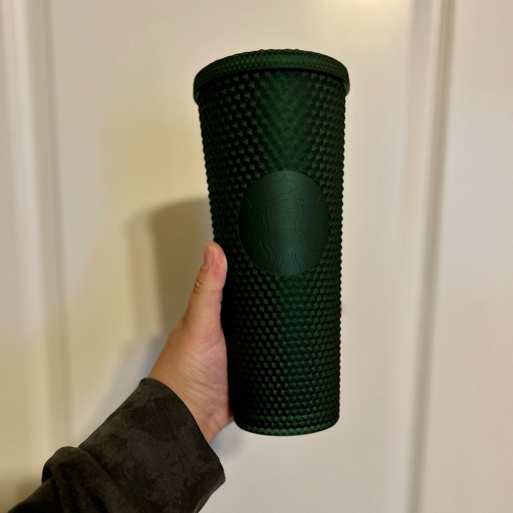 Dark Emerald Green Starbucks Tumbler 🖤